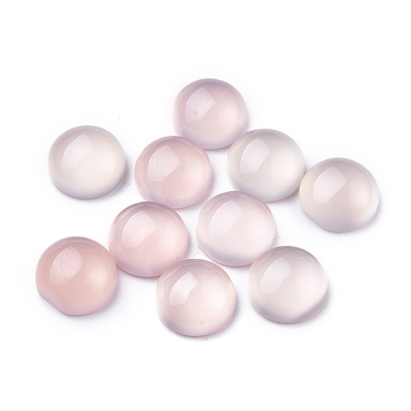 PandaHall Natural Chalcedony Cabochons, Half Round, 10x4~5mm Chalcedony Half Round
PandaHall Natural Chalcedony Cabochons, Half Round, 10x4~5mm Chalcedony Half Round
