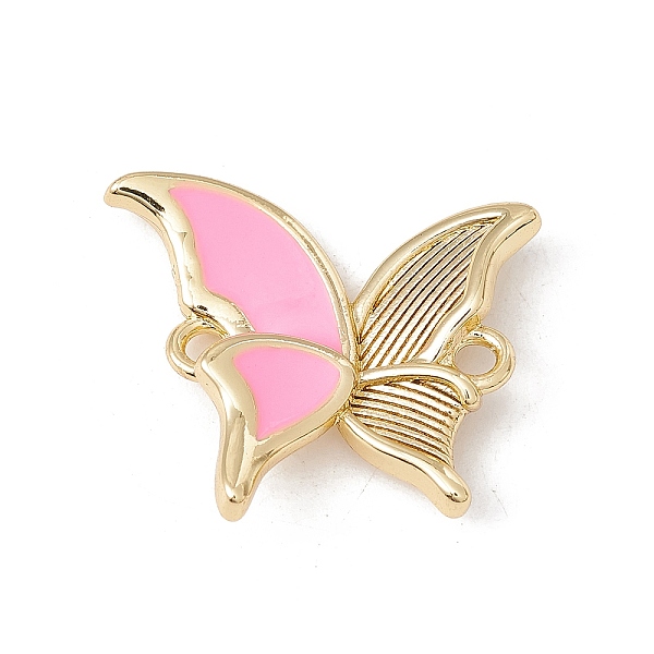 PandaHall Brass Enamel Connector Charms, Cadmium Free & Lead Free, Butterfly, Real 18K Gold Plated, Pearl Pink, 17x20x4mm, Hole: 1.6mm...
PandaHall Brass Enamel Connector Charms, Cadmium Free & Lead Free, Butterfly, Real 18K Gold Plated, Pearl Pink, 17x20x4mm, Hole: 1.6mm...