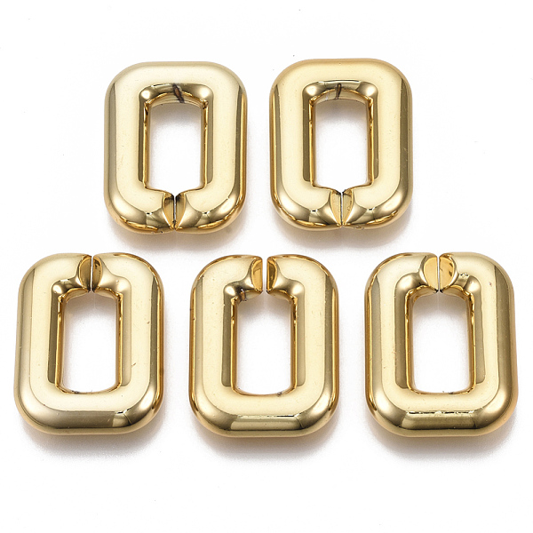PandaHall CCB Plastic Linking Rings, Quick Link Connectors, For Jewelry Cross Chains Making, Rectangle, Golden, 41.5x31.5x8.5mm, Inner...
PandaHall CCB Plastic Linking Rings, Quick Link Connectors, For Jewelry Cross Chains Making, Rectangle, Golden, 41.5x31.5x8.5mm, Inner...