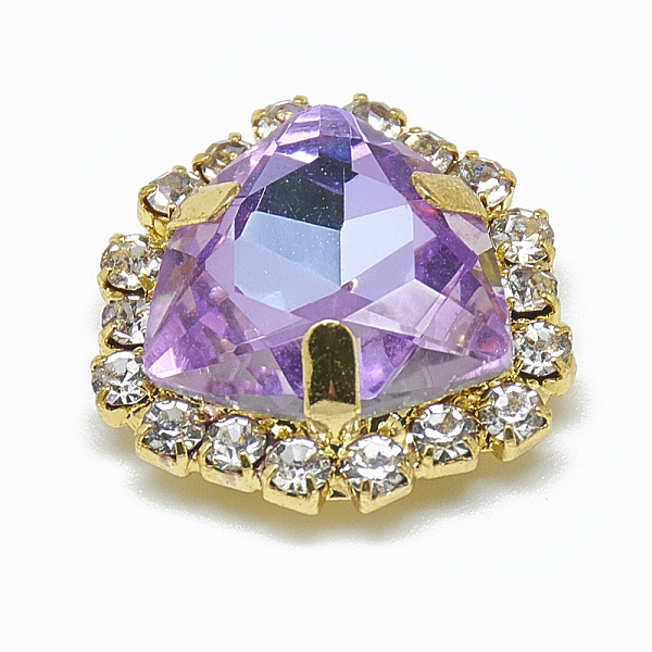 PandaHall Sew on Rhinestone, Multi-strand Links, K9 Glass Rhinestone, with Light Gold Tone Brass Prong Settings, Garments Accessories..., Purple
PandaHall Sew on Rhinestone, Multi-strand Links, K9 Glass Rhinestone, with Light Gold Tone Brass Prong Settings, Garments Accessories..., Purple