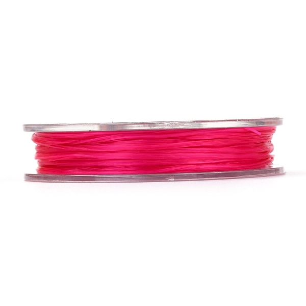 PandaHall Strong Stretchy Beading Elastic Thread, Flat Elastic Crystal String, Crimson, 0.8mm, about 10.93 yards(10m)/roll Spandex Flat Pink
PandaHall Strong Stretchy Beading Elastic Thread, Flat Elastic Crystal String, Crimson, 0.8mm, about 10.93 yards(10m)/roll Spandex Flat Pink