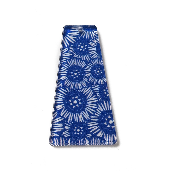 PandaHall Printed Acrylic Pendants, Trapezoid, Blue, 44.5x23.5x2.5mm, Hole: 1.5mm Acrylic Trapezoid Blue
PandaHall Printed Acrylic Pendants, Trapezoid, Blue, 44.5x23.5x2.5mm, Hole: 1.5mm Acrylic Trapezoid Blue