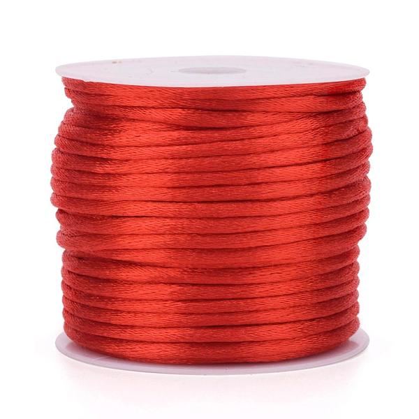 PandaHall Nylon Cord, Satin Rattail Cord, for Beading Jewelry Making, Chinese Knotting, Red, 1mm, about 32.8 yards(30m)/roll Nylon Red
PandaHall Nylon Cord, Satin Rattail Cord, for Beading Jewelry Making, Chinese Knotting, Red, 1mm, about 32.8 yards(30m)/roll Nylon Red