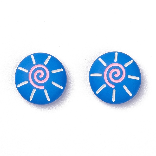 PandaHall Opaque Resin Cabochons, Navy Style, Flat Round with Sun, Dodger Blue, 19x8mm Resin Flat Round
PandaHall Opaque Resin Cabochons, Navy Style, Flat Round with Sun, Dodger Blue, 19x8mm Resin Flat Round