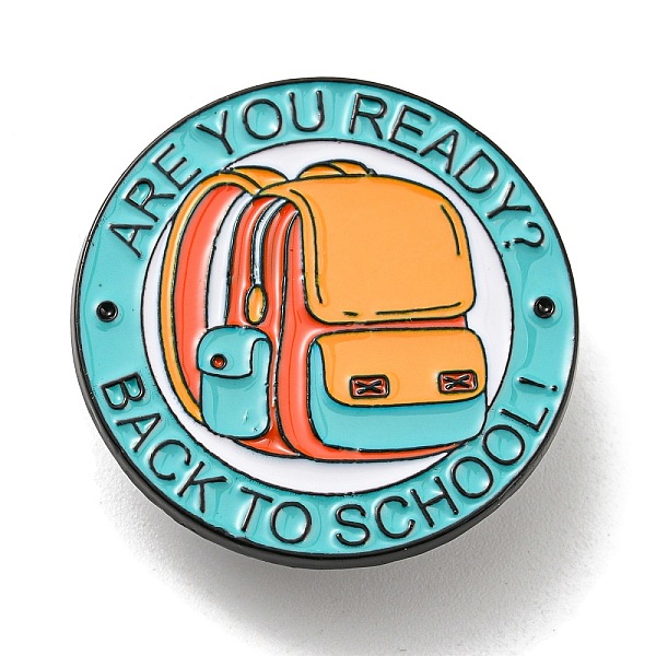 PandaHall Back To School Theme Enamel Pins, Badge, Alloy Brooch for Backpack Clothes, Backpack, 30x1.5mm Alloy+Enamel Bag
PandaHall Back To School Theme Enamel Pins, Badge, Alloy Brooch for Backpack Clothes, Backpack, 30x1.5mm Alloy+Enamel Bag