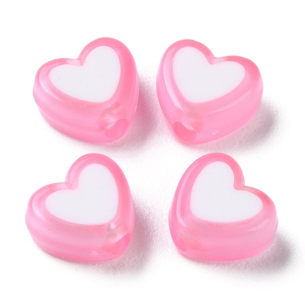 PandaHall Heart Acrylic Beads, Bead in Bead, Pink, 7x8x4mm, Hole: 1.8mm, about 2777pcs/500g Acrylic Heart Pink
PandaHall Heart Acrylic Beads, Bead in Bead, Pink, 7x8x4mm, Hole: 1.8mm, about 2777pcs/500g Acrylic Heart Pink