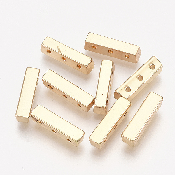 PandaHall Alloy Multi-Strand Links, Cuboid, Light Gold, 16x4x4mm, Hole: 1.2mm Alloy Cuboid
PandaHall Alloy Multi-Strand Links, Cuboid, Light Gold, 16x4x4mm, Hole: 1.2mm Alloy Cuboid