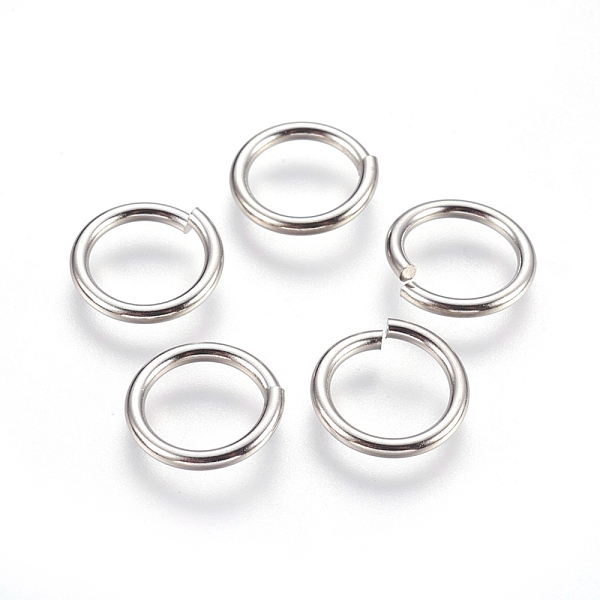 PandaHall 304 Stainless Steel Open Jump Rings, Stainless Steel Color, 13 Gauge, 14x1.8mm, Inner Diameter: 10mm, 300pcs/bag 304 Stainless...
PandaHall 304 Stainless Steel Open Jump Rings, Stainless Steel Color, 13 Gauge, 14x1.8mm, Inner Diameter: 10mm, 300pcs/bag 304 Stainless...