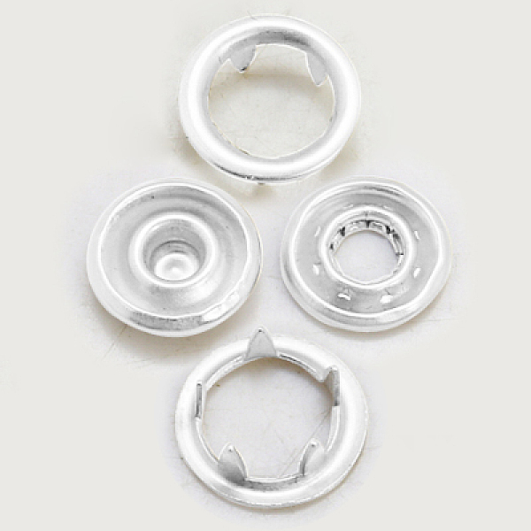 PandaHall Brass Bouton Pression Eyelet with Washer, Snap Button, Press Studs, Open Ring Prongs, No Sew Fasteners, Lead Free & Nickel Free...
PandaHall Brass Bouton Pression Eyelet with Washer, Snap Button, Press Studs, Open Ring Prongs, No Sew Fasteners, Lead Free & Nickel Free...