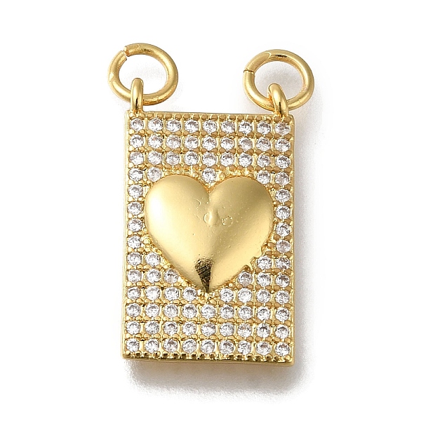 PandaHall Rack Plating Brass Micro Pave Clear Cubic Zirconia Pendants, Long-Lasting Plated, Cadmium Free & Lead Free, Rectangle, Real 18K...
PandaHall Rack Plating Brass Micro Pave Clear Cubic Zirconia Pendants, Long-Lasting Plated, Cadmium Free & Lead Free, Rectangle, Real 18K...