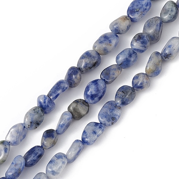 PandaHall Natural Blue Spot Jasper Beads Strands, Chip, 6~10x5~7x5~7mm, Hole: 0.9mm, about 56~59pcs/strand, 15.35''(39cm) Blue Spot Jasper...
PandaHall Natural Blue Spot Jasper Beads Strands, Chip, 6~10x5~7x5~7mm, Hole: 0.9mm, about 56~59pcs/strand, 15.35''(39cm) Blue Spot Jasper...