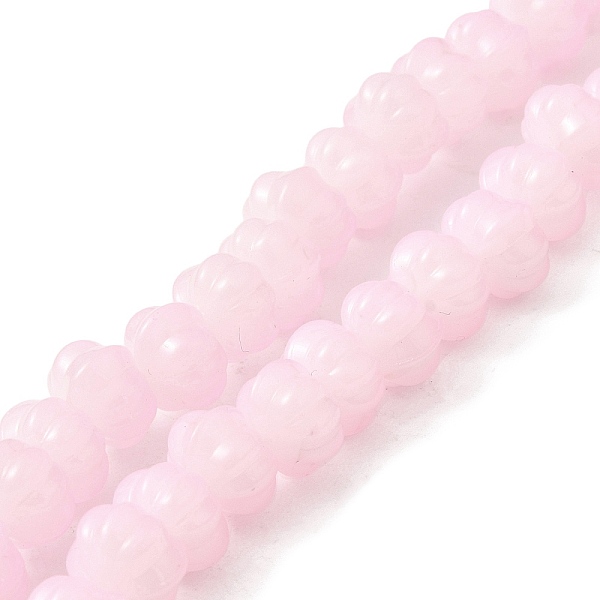 PandaHall Opaque Normal Glass Beads, Pumpkin, Misty Rose, 9x11x12mm, Hole: 1.2mm, about 74pcs/strand, 23.23 inch(59cm) Glass Pumpkin
PandaHall Opaque Normal Glass Beads, Pumpkin, Misty Rose, 9x11x12mm, Hole: 1.2mm, about 74pcs/strand, 23.23 inch(59cm) Glass Pumpkin