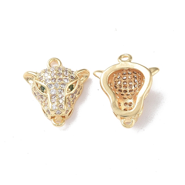 PandaHall Brass Micro Pave Clear Cubic Zirconia Connector Charms, Leopard Links, Real 18K Gold Plated, 14.5x12x5mm, Hole: 1.6mm Brass+Cubic...
PandaHall Brass Micro Pave Clear Cubic Zirconia Connector Charms, Leopard Links, Real 18K Gold Plated, 14.5x12x5mm, Hole: 1.6mm Brass+Cubic...