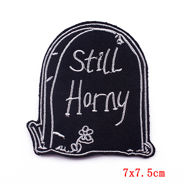 PandaHall Coffin with Word Computerized Embroidery Cloth Iron on/Sew on Patches, Costume Accessories, Black, 75x70mm Cloth Arch Black
PandaHall Coffin with Word Computerized Embroidery Cloth Iron on/Sew on Patches, Costume Accessories, Black, 75x70mm Cloth Arch Black