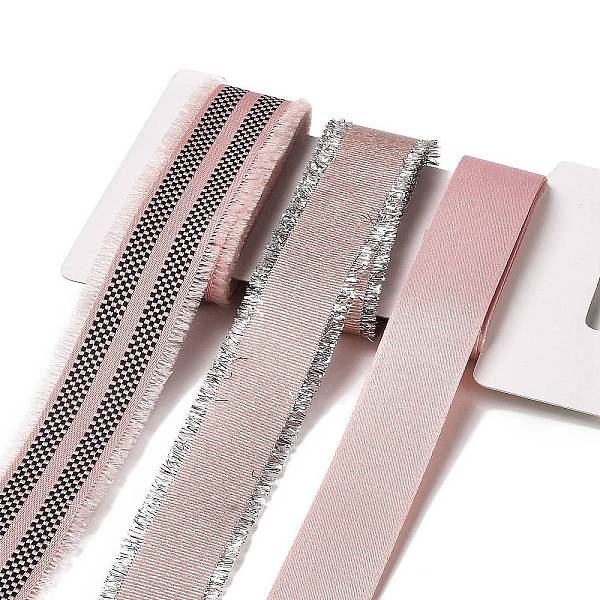 PandaHall 9 Yards 3 Styles Polyester Ribbon, for DIY Handmade Craft, Hair Bowknots and Gift Decoration, Light Pink Palette, Misty Rose...
PandaHall 9 Yards 3 Styles Polyester Ribbon, for DIY Handmade Craft, Hair Bowknots and Gift Decoration, Light Pink Palette, Misty Rose...