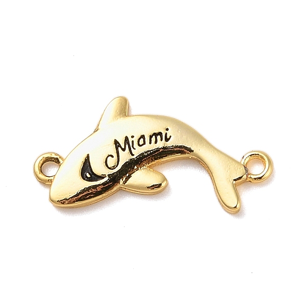 PandaHall Beach Theme Rack Plating Brass Dolphin Connector Charms, Word Miami Links, Long-Lasting Plated, Cadmium Free & Lead Free, Real 18K..., Black
PandaHall Beach Theme Rack Plating Brass Dolphin Connector Charms, Word Miami Links, Long-Lasting Plated, Cadmium Free & Lead Free, Real 18K..., Black