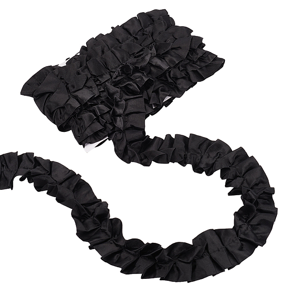 PandaHall Falbala Satin Ribbon, Pleated Wavy Ribbon, for Garment Accesories, Black, 1-3/4~2 inch(45~50mm), about 4.92 Yards(4.5m)/Card...
PandaHall Falbala Satin Ribbon, Pleated Wavy Ribbon, for Garment Accesories, Black, 1-3/4~2 inch(45~50mm), about 4.92 Yards(4.5m)/Card...