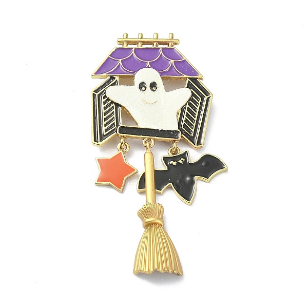 PandaHall Alloy Glass Rhinestone Brooches, Enamel Pins, for Halloween, Ghost, 97mm Alloy+Rhinestone Ghost
PandaHall Alloy Glass Rhinestone Brooches, Enamel Pins, for Halloween, Ghost, 97mm Alloy+Rhinestone Ghost