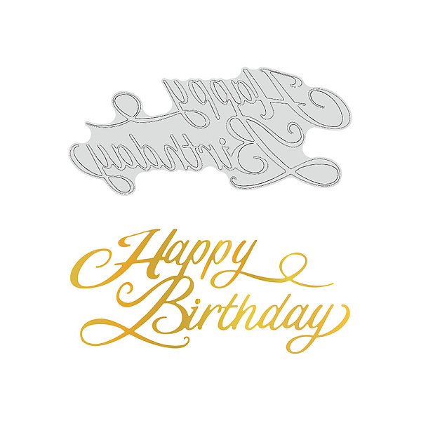 PandaHall Carbon Steel Hot Foil Plate Metal Dies, for DIY Scrapbooking Embossing, Photo Ablum Craft Making Template, Word, Birthday Themed...
PandaHall Carbon Steel Hot Foil Plate Metal Dies, for DIY Scrapbooking Embossing, Photo Ablum Craft Making Template, Word, Birthday Themed...