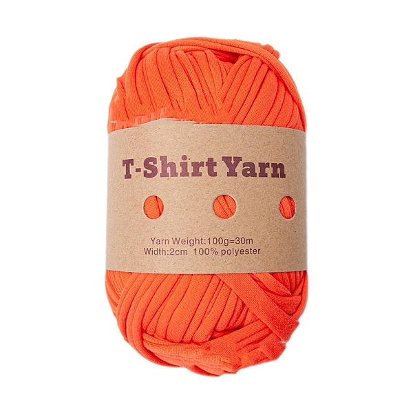 PandaHall Polyester Cloth Yarn, For Hand Knitting Thick Thread, Crochet Cloth Yarn, Orange Red, 20mm, about 32.81 Yards(30m)/Skein Polyester
PandaHall Polyester Cloth Yarn, For Hand Knitting Thick Thread, Crochet Cloth Yarn, Orange Red, 20mm, about 32.81 Yards(30m)/Skein Polyester