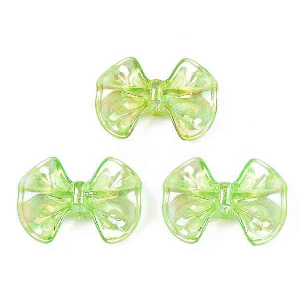 PandaHall Transparent Acrylic Beads, Rainbow Color Plated, Bowknot, Green Yellow, 23x31x9mm, Hole: 2.5mm Acrylic Bowknot
PandaHall Transparent Acrylic Beads, Rainbow Color Plated, Bowknot, Green Yellow, 23x31x9mm, Hole: 2.5mm Acrylic Bowknot