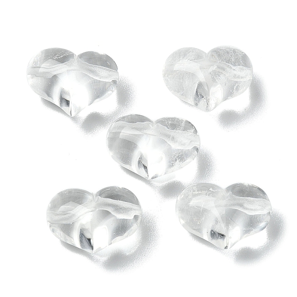 PandaHall Natural Quartz Crystal Beads, Rock Crystal Beads, Heart, 14~14.5x18x10.5~11mm, Hole: 1mm Quartz Crystal Heart
PandaHall Natural Quartz Crystal Beads, Rock Crystal Beads, Heart, 14~14.5x18x10.5~11mm, Hole: 1mm Quartz Crystal Heart