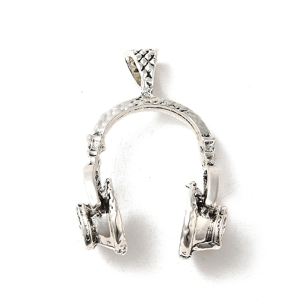PandaHall Tibetan Style Alloy Pendant, Cadmium Free & Lead Free, Headset, Antique Silver, 47x30~35x15mm, Hole: 6.5x4mm Alloy Others
PandaHall Tibetan Style Alloy Pendant, Cadmium Free & Lead Free, Headset, Antique Silver, 47x30~35x15mm, Hole: 6.5x4mm Alloy Others