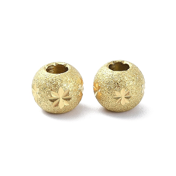 PandaHall Ion Plating(IP) 316 Stainless Steel Beads, Textured, Round with Flower, Real 18K Gold Plated, 6x5mm, Hole: 2mm 316 Surgical...
PandaHall Ion Plating(IP) 316 Stainless Steel Beads, Textured, Round with Flower, Real 18K Gold Plated, 6x5mm, Hole: 2mm 316 Surgical...