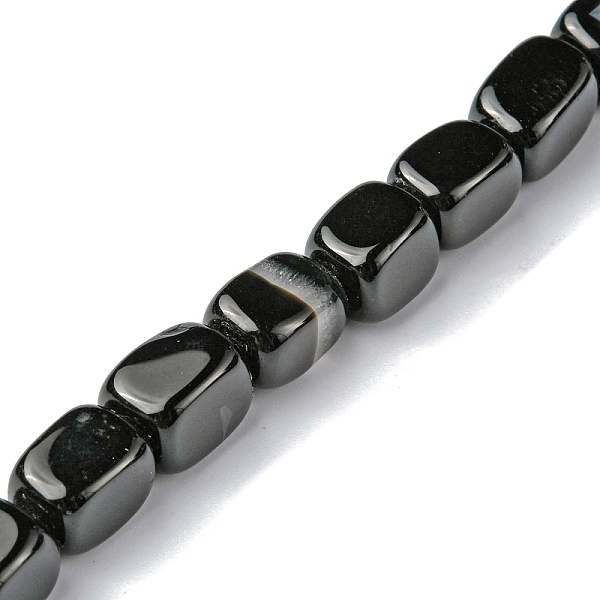 PandaHall Natural Black Agate Beads Strands, Cuboid, 8.5~11x7.5~9x7.5~9mm, Hole: 1.2mm, about 20pcs/strand, 7.72~8.74 inch(19.6~22.2cm)...
PandaHall Natural Black Agate Beads Strands, Cuboid, 8.5~11x7.5~9x7.5~9mm, Hole: 1.2mm, about 20pcs/strand, 7.72~8.74 inch(19.6~22.2cm)...