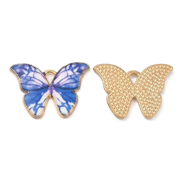 PandaHall Light Gold Tone Alloy Enamel Pendants, Cadmium Free & Lead Free, Butterfly Charm, Royal Blue, 16x22x1.5mm, Hole: 2x1.5mm...
PandaHall Light Gold Tone Alloy Enamel Pendants, Cadmium Free & Lead Free, Butterfly Charm, Royal Blue, 16x22x1.5mm, Hole: 2x1.5mm...