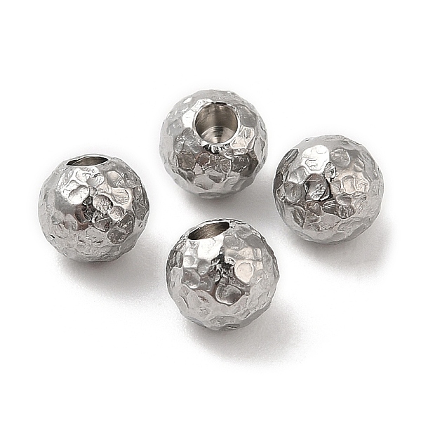PandaHall 304 Stainless Steel Cord End, End Caps, Hammered Round, Stainless Steel Color, 5x5mm, Hole: 1.8mm 304 Stainless Steel Round
PandaHall 304 Stainless Steel Cord End, End Caps, Hammered Round, Stainless Steel Color, 5x5mm, Hole: 1.8mm 304 Stainless Steel Round