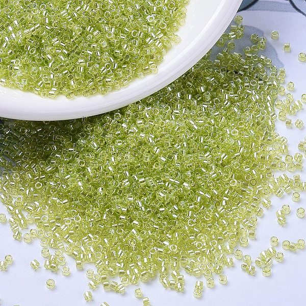 PandaHall MIYUKI Delica Beads, Cylinder, Japanese Seed Beads, 11/0, (DB1888) Transparent Chartreuse Luster, 1.3x1.6mm, Hole: 0.8mm, about..., Green
PandaHall MIYUKI Delica Beads, Cylinder, Japanese Seed Beads, 11/0, (DB1888) Transparent Chartreuse Luster, 1.3x1.6mm, Hole: 0.8mm, about..., Green