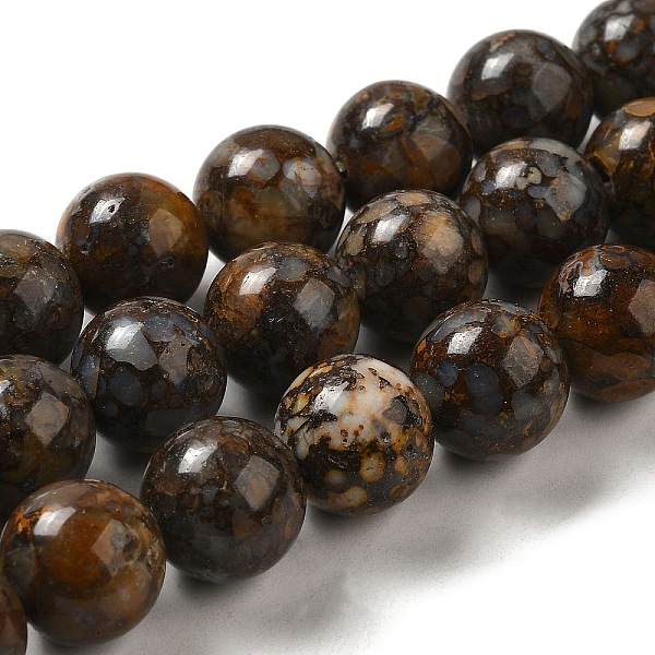 PandaHall Natural African Opal Beads Strands, Round, 12~12.5mm, Hole: 1.5mm, about 32pcs/strand, 15.31''(38.9cm) African Opal Round
PandaHall Natural African Opal Beads Strands, Round, 12~12.5mm, Hole: 1.5mm, about 32pcs/strand, 15.31''(38.9cm) African Opal Round