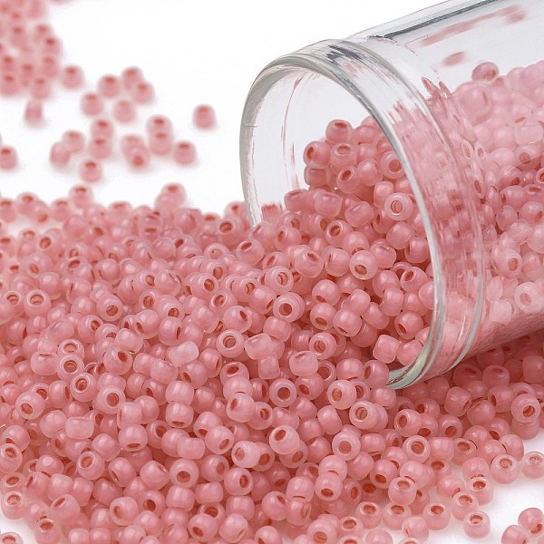 PandaHall TOHO Round Seed Beads, Japanese Seed Beads, Frosted, (911F) Frosted Ceylon Impatiens Pink, 11/0, 2.2mm, Hole: 0.8mm, about...
PandaHall TOHO Round Seed Beads, Japanese Seed Beads, Frosted, (911F) Frosted Ceylon Impatiens Pink, 11/0, 2.2mm, Hole: 0.8mm, about...