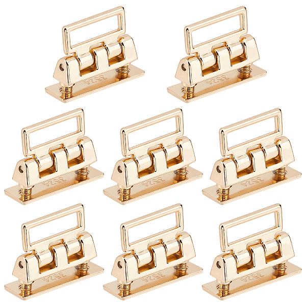 PandaHall WADORN 8Pcs Zinc Alloy Bag Clasps, for DIY Handbag, Shoulder Bags Hardware Accessories, Light Gold, 1.9x2.8x0.9cm, Inner Diameter...
PandaHall WADORN 8Pcs Zinc Alloy Bag Clasps, for DIY Handbag, Shoulder Bags Hardware Accessories, Light Gold, 1.9x2.8x0.9cm, Inner Diameter...