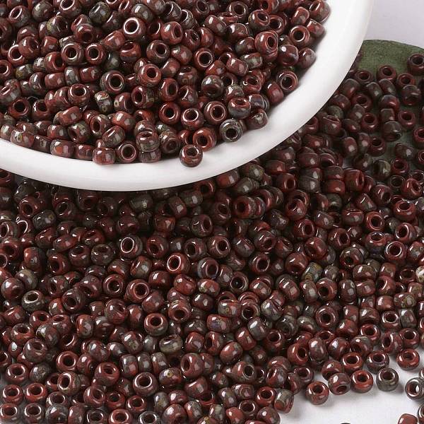 PandaHall MIYUKI Round Rocailles Beads, Japanese Seed Beads, (RR4520) Opaque Orange Picasso, 8/0, 3mm, Hole: 1mm, about 422~455pcs/bottle...
PandaHall MIYUKI Round Rocailles Beads, Japanese Seed Beads, (RR4520) Opaque Orange Picasso, 8/0, 3mm, Hole: 1mm, about 422~455pcs/bottle...