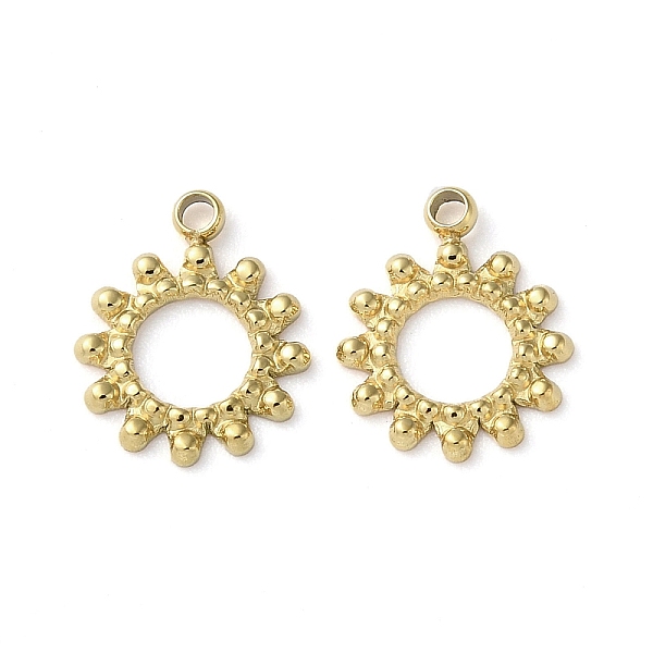 PandaHall 304 Stainless Steel Charms, Sun Charm, Real 18K Gold Plated, 10.5x8.5x0.9mm, Hole: 1mm 304 Stainless Steel Sun
PandaHall 304 Stainless Steel Charms, Sun Charm, Real 18K Gold Plated, 10.5x8.5x0.9mm, Hole: 1mm 304 Stainless Steel Sun