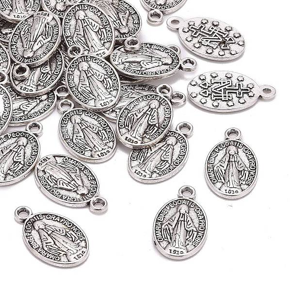PandaHall Tibetan Style Pendants, Lead Free & Cadmium Free & Nickel Free, Flat Oval, Antique Silver, 17x10x2mm, Hole: 2mm Alloy Oval
PandaHall Tibetan Style Pendants, Lead Free & Cadmium Free & Nickel Free, Flat Oval, Antique Silver, 17x10x2mm, Hole: 2mm Alloy Oval
