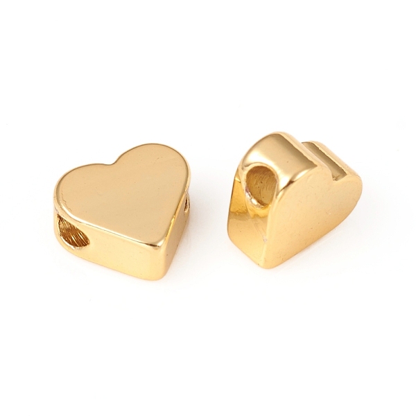 PandaHall Brass Beads, Heart, Long-Lasting Plated, Golden, 6.5x6.5x3mm, Hole: 1.5mm Brass Heart
PandaHall Brass Beads, Heart, Long-Lasting Plated, Golden, 6.5x6.5x3mm, Hole: 1.5mm Brass Heart