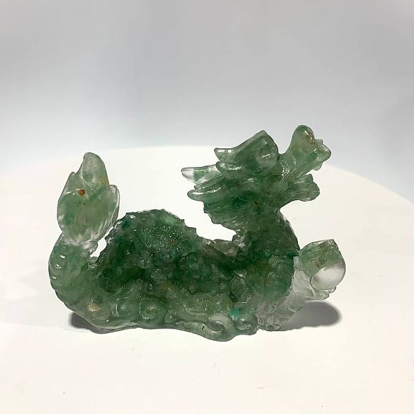 PandaHall Natural Green Aventurine Dragon Display Decorations, Resin Figurine Home Decoration, for Home Feng Shui Ornament, 85x35x60mm Green...
PandaHall Natural Green Aventurine Dragon Display Decorations, Resin Figurine Home Decoration, for Home Feng Shui Ornament, 85x35x60mm Green...