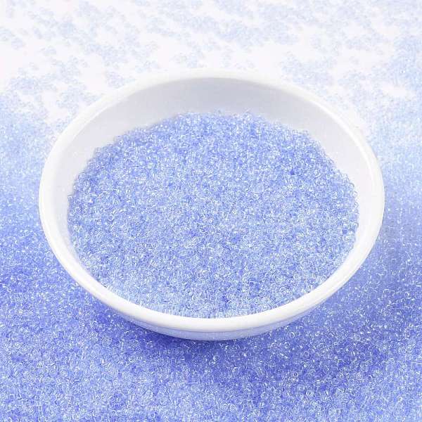 PandaHall MIYUKI Round Rocailles Beads, Japanese Seed Beads, 15/0, (RR159L) Transparent Light Cornflower Blue, 15/0, 1.5mm, Hole: 0.7mm...
PandaHall MIYUKI Round Rocailles Beads, Japanese Seed Beads, 15/0, (RR159L) Transparent Light Cornflower Blue, 15/0, 1.5mm, Hole: 0.7mm...