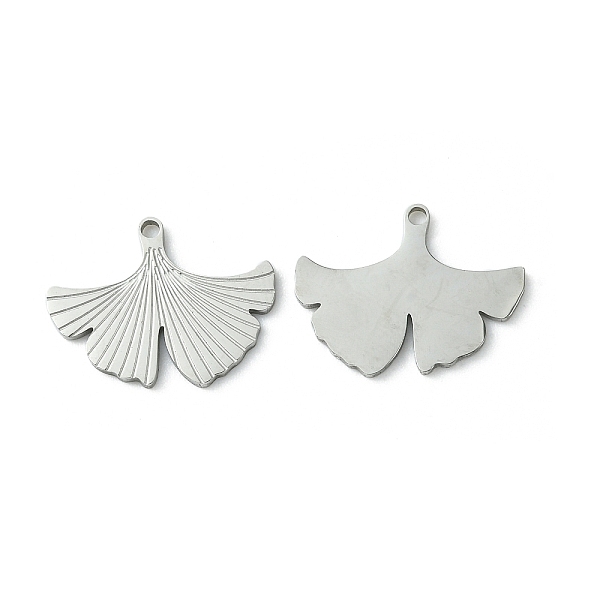 PandaHall 304 Stainless Steel Manual Polishing Pendants, Ginkgo Leaf Charm, Stainless Steel Color, 13.5x16.5x1mm, Hole: 1.2mm 304 Stainless...
PandaHall 304 Stainless Steel Manual Polishing Pendants, Ginkgo Leaf Charm, Stainless Steel Color, 13.5x16.5x1mm, Hole: 1.2mm 304 Stainless...