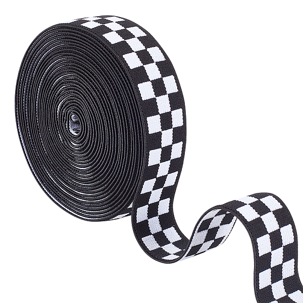 PandaHall BENECREAT 5 Yards Polyester Elastic Band, Wide Webbing Cord, Flat with Tartan Pattern, Black, 1 inch(25mm) Elastic Fibre Tartan...
PandaHall BENECREAT 5 Yards Polyester Elastic Band, Wide Webbing Cord, Flat with Tartan Pattern, Black, 1 inch(25mm) Elastic Fibre Tartan...