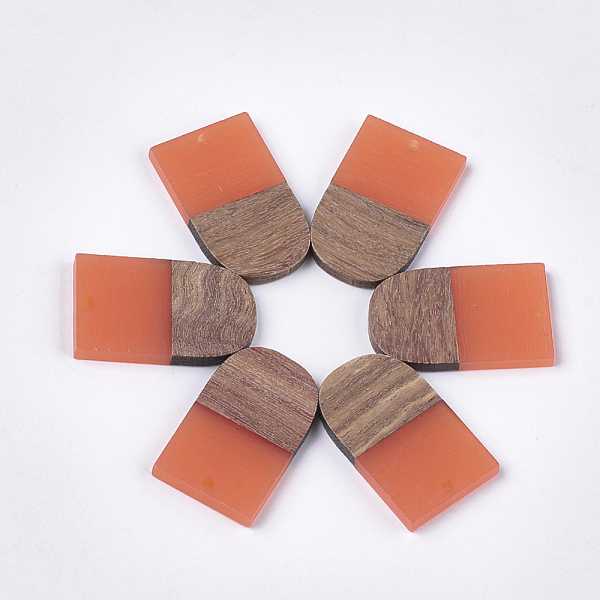 PandaHall Resin & Walnut Wood Pendants, U Shape, Coral, 32x19.5x3.5~4.5mm, Hole: 2mm Resin+Wood Others Red
PandaHall Resin & Walnut Wood Pendants, U Shape, Coral, 32x19.5x3.5~4.5mm, Hole: 2mm Resin+Wood Others Red