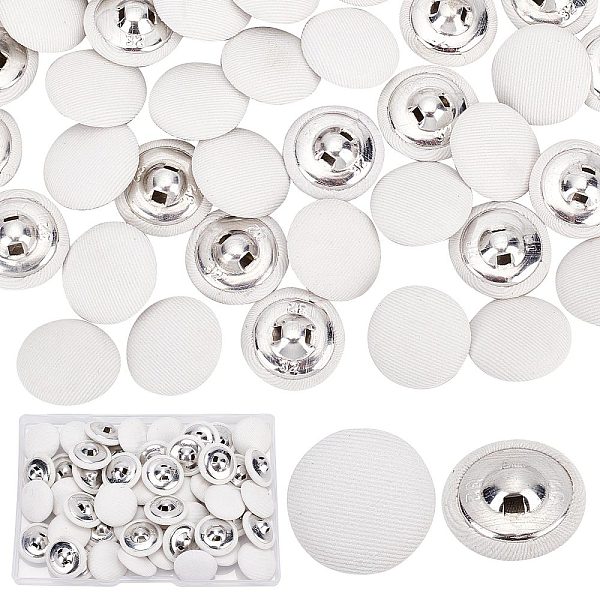 PandaHall GORGECRAFT 50PCS Cloth Shank Buttons Round Shaped Sewing Button Women Suit Woolen Coat Button Male Jacket Button Shirt Trousers..., White
PandaHall GORGECRAFT 50PCS Cloth Shank Buttons Round Shaped Sewing Button Women Suit Woolen Coat Button Male Jacket Button Shirt Trousers..., White