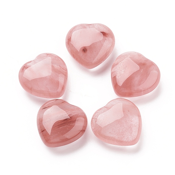 PandaHall Cherry Quartz Glass Beads, No Hole/Undrilled, Heart, 30x30x14.5mm Cherry Quartz Glass Heart
PandaHall Cherry Quartz Glass Beads, No Hole/Undrilled, Heart, 30x30x14.5mm Cherry Quartz Glass Heart