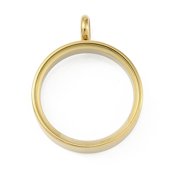 PandaHall Ion Plating(IP) 304 Stainless Stee Locket Pendants, with Glass, Flat Round Charm, Real 18K Gold Plated, 31x24x6mm, Hole: 5mm 304...
PandaHall Ion Plating(IP) 304 Stainless Stee Locket Pendants, with Glass, Flat Round Charm, Real 18K Gold Plated, 31x24x6mm, Hole: 5mm 304...