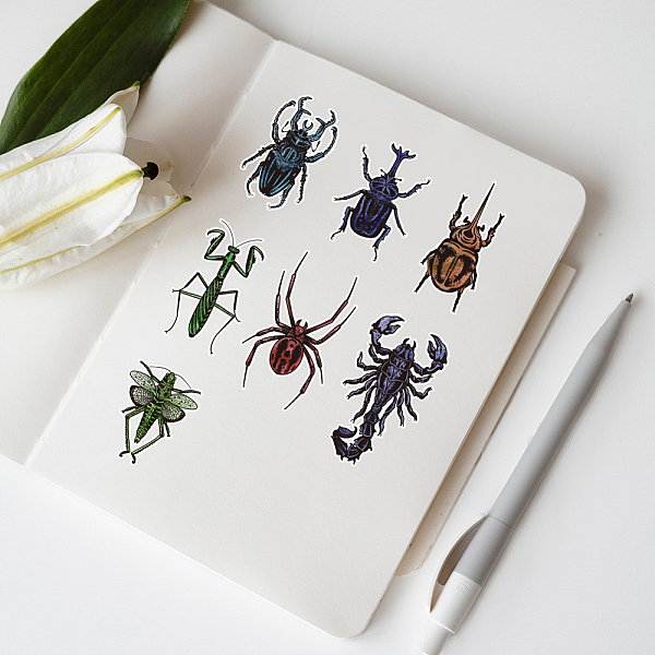 PandaHall Custom PVC Plastic Clear Stamps, for DIY Scrapbooking, Photo Album Decorative, Cards Making, Insects, 160x110x3mm Plastic Insects...
PandaHall Custom PVC Plastic Clear Stamps, for DIY Scrapbooking, Photo Album Decorative, Cards Making, Insects, 160x110x3mm Plastic Insects...