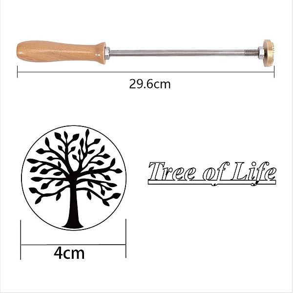 PandaHall Stamping Embossing Soldering Brass with Stamp, for Cake/Wood, Heart Pattern, 40mm Brass Tree
PandaHall Stamping Embossing Soldering Brass with Stamp, for Cake/Wood, Heart Pattern, 40mm Brass Tree