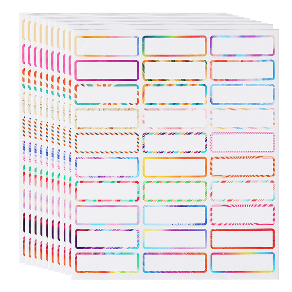 PandaHall Vinyl Cartoon Name Tag Waterproof Blank Stickers, Rectangle Writable Adhesive Label Stickers, for Kids, Students, Colorful...
PandaHall Vinyl Cartoon Name Tag Waterproof Blank Stickers, Rectangle Writable Adhesive Label Stickers, for Kids, Students, Colorful...
